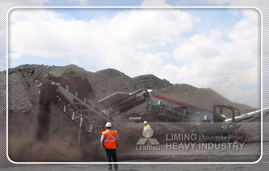 200ton-500Ton Limestone crushing process workflow Profile 