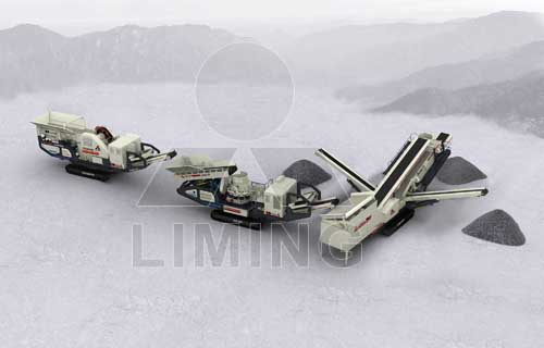 Two stage Combination Crushing Series Mobile Crusher