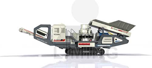 Mobile crushing plant exported to South Africa