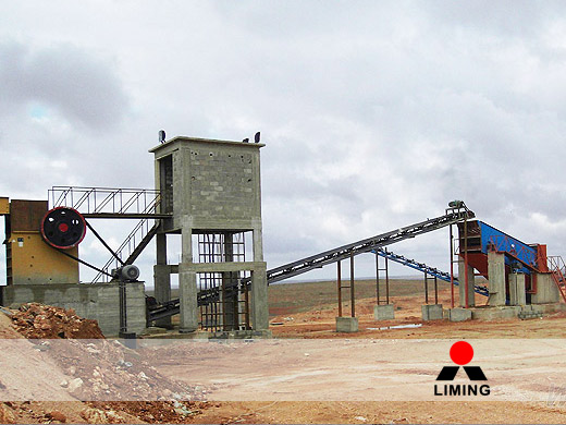 Typical Set up for a Stone Crushing Plant