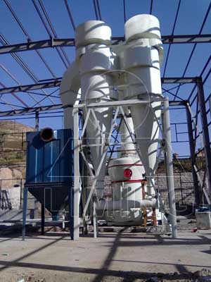 Calcium carbonate mill