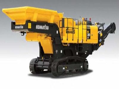 Newly designed komatsu mobile crusher
