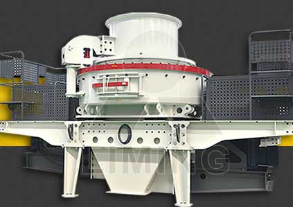 Vertical Shaft Impact Crusher with adjustable output size 0 to 6mm