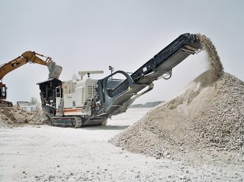 mobile stone crusher unit in Kazakhstan