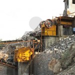 Quarry crushing plant design data and layout 