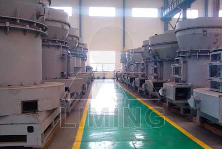 barytes powder micronizing making plant