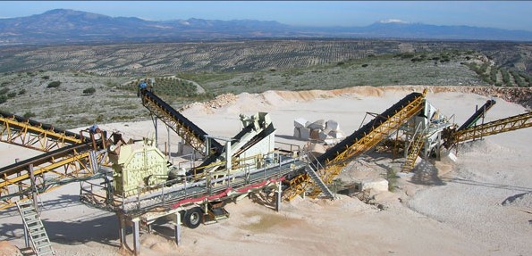 standard type jaw crusher for calcium carbonate(CaCO3)