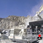 Crushed mine tailing used for construction materials Crushed mine tailing used for construction materials