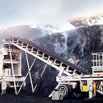 Mobile coal crusher in large open pit coal mining exploration Mobile coal crusher in large open pit coal mining exploration