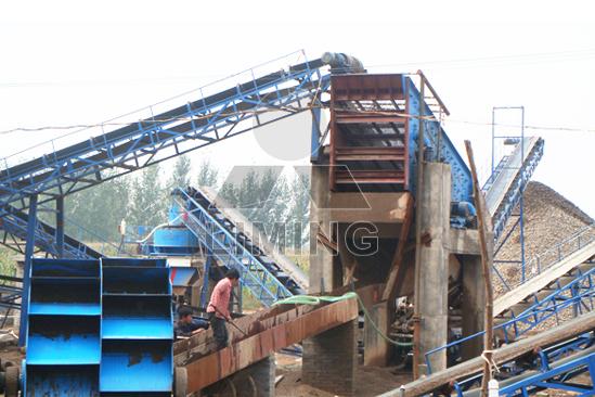 silica sand washing and grinding producing lines company