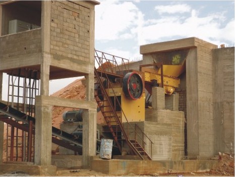 VPE hydraulic jaw crusher for produce stone aggregates