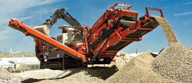 used mobile crushers qi 440 in south korea