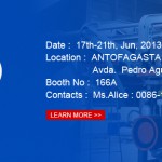 We will participate in EXPONOR CHILE 2013