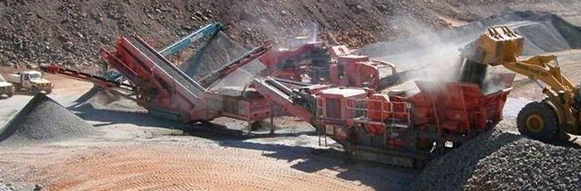 1500 tph Mobile Crushing, Screening & Stockpiling Plant design