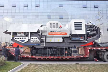 Mobile crushing plant brings new life to construction waste