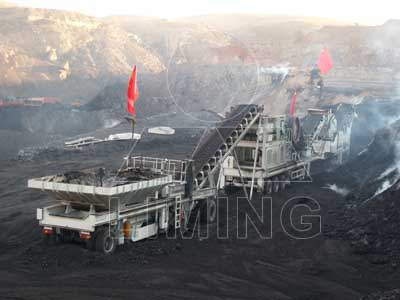 Application of portable crushing machine in the coal industry