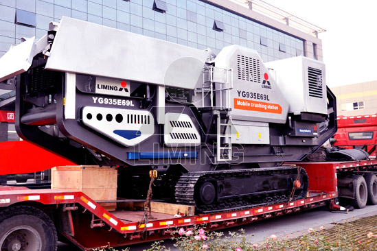 Mobile jaw crusher: to be the necessity of express highway sand aggregate making industry