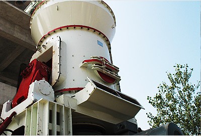 Vertical roller mill in cement production plant