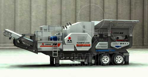 100T/H 600T/H mobile crushing plant