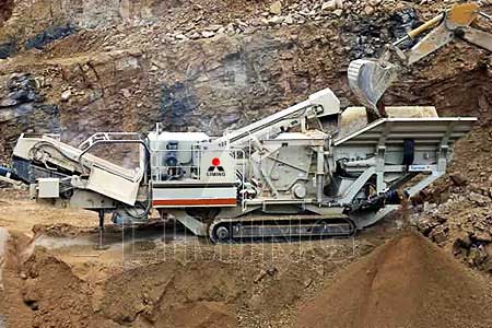 Mobile Impact Crushers in mining and quarrying application
