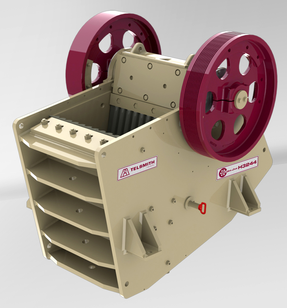 Telsmith jaw crusher for hard stone with high performance