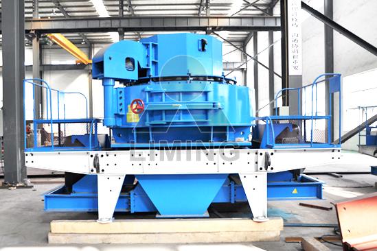 Vertical Shaft Impact Crusher with adjustable output size 0 to 6mm