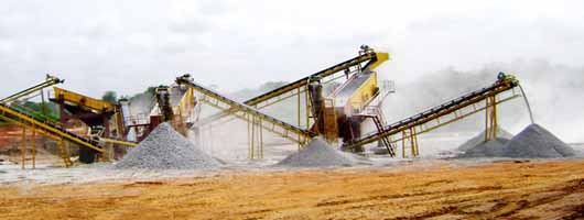 The cost of artificial gravel production line