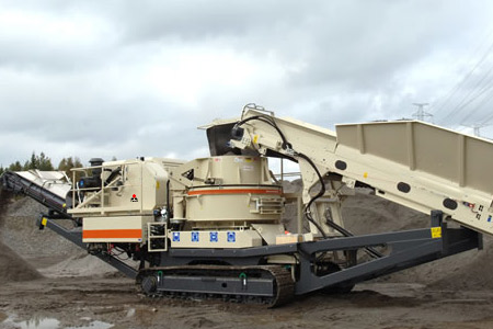portable crushed sand making equipment