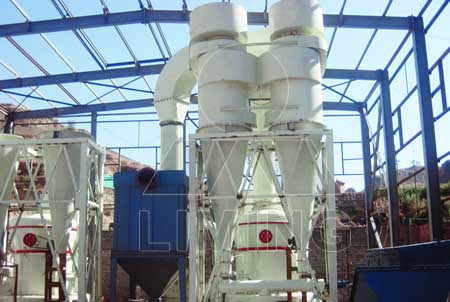 Industrial gravel grinder mill