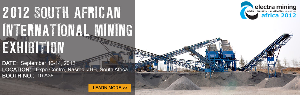 2012 South African international mining exhibition（ELECTRA MINING AFRICA）