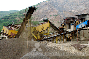 200th granite crusher in dry mortar production line