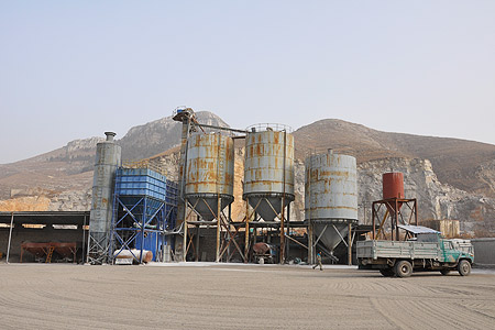 limestone pulverizing and drying system and machinery