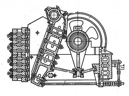 SMD-504,SMD-109 crusher drawing schematic in Russia