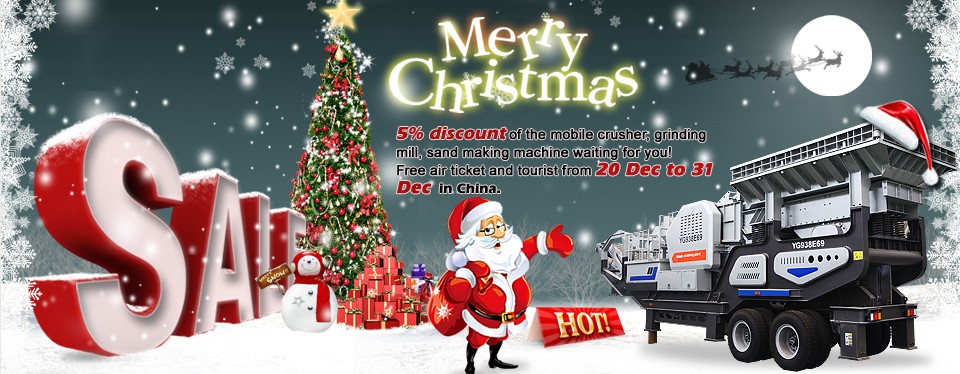 5% discount crusher & mill for 2012 Christmas