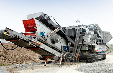 Equipment classifier of mobile sand and gravel pit processing plant