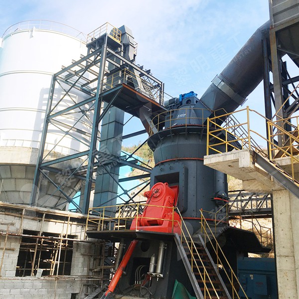 Industrial photo of LM vertical roller mill in a plant