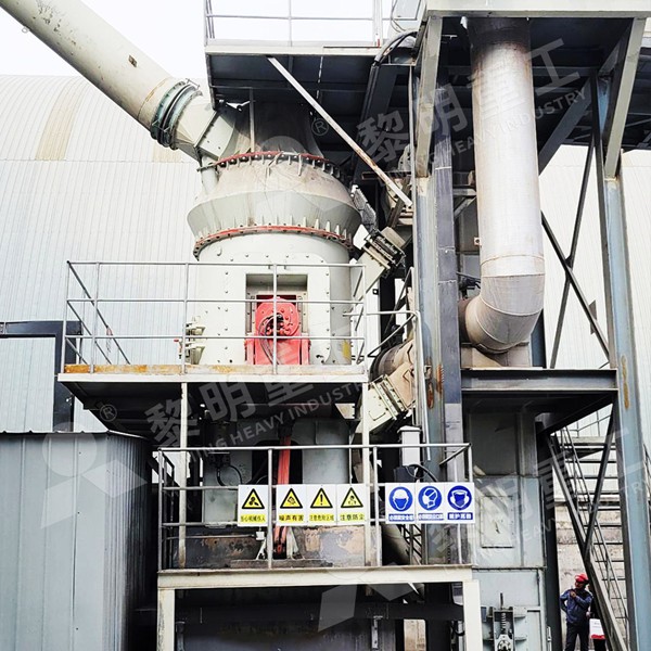 LM series vertical grinding mill in industrial setting