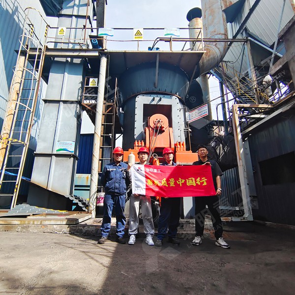 LM vertical roller mill installation
