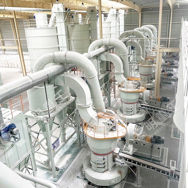 Control system for gypsum production line