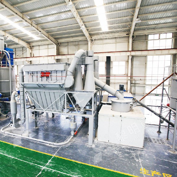 Gypsum ultrafine grinding mill for enamel production