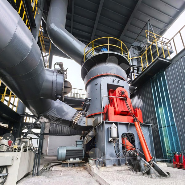 Vertical roller mill slag grinding